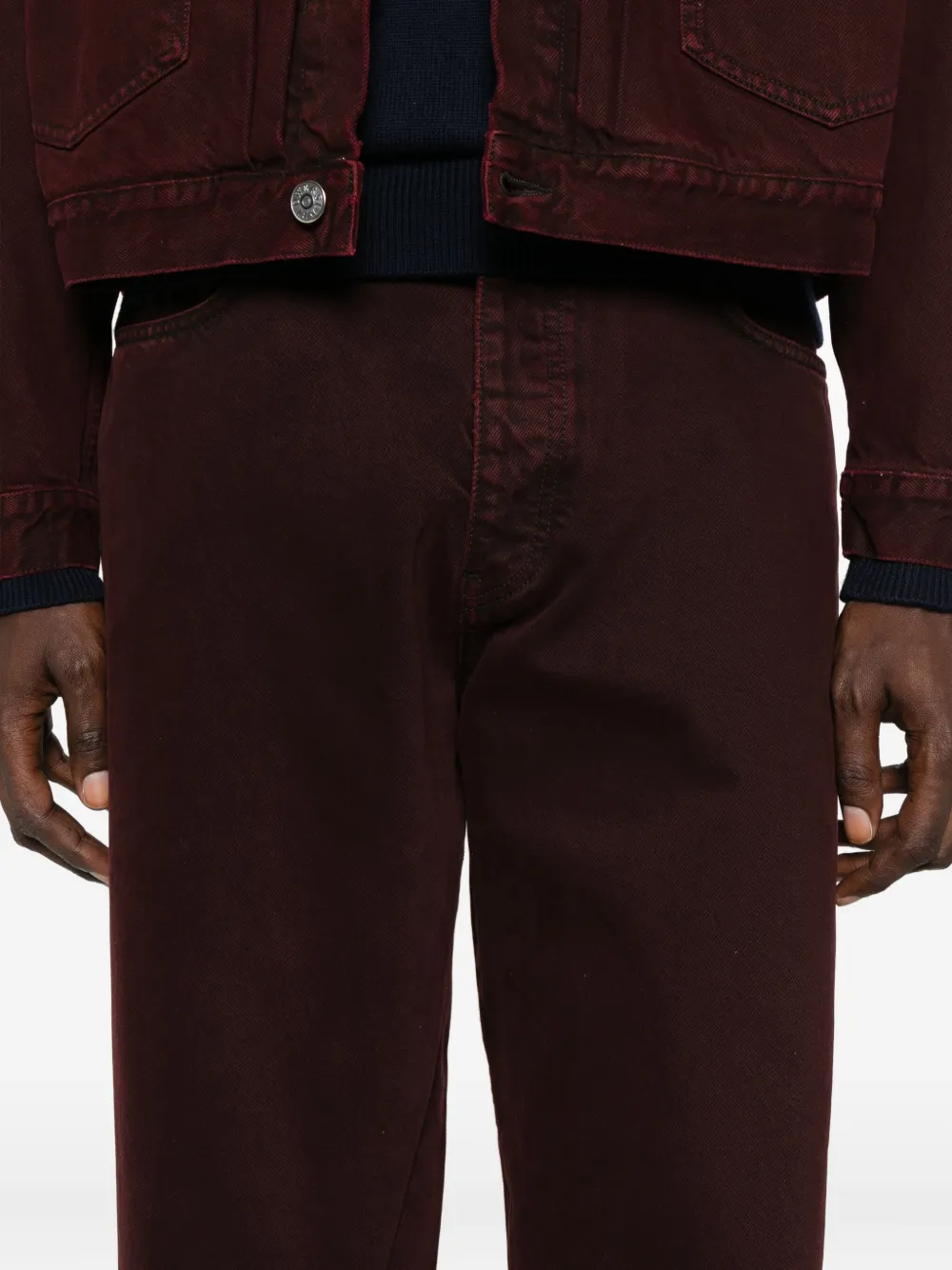 Sunflower Jeans met vlakken Rood