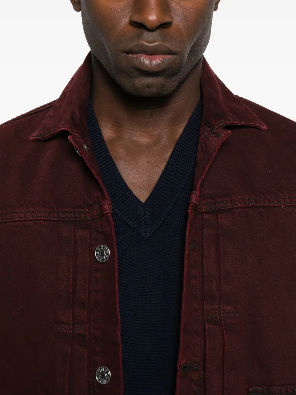 Sunflower Button-fastening Flap-pocket Jacket In Brown