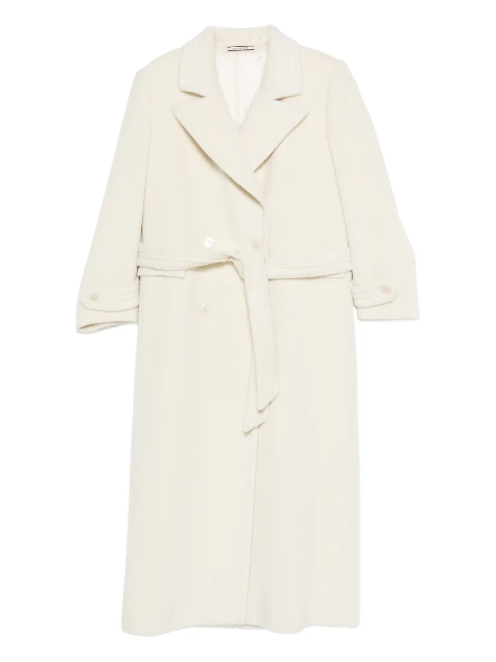 Tagliatore Cabanjacke mit Gürtel - Weiß