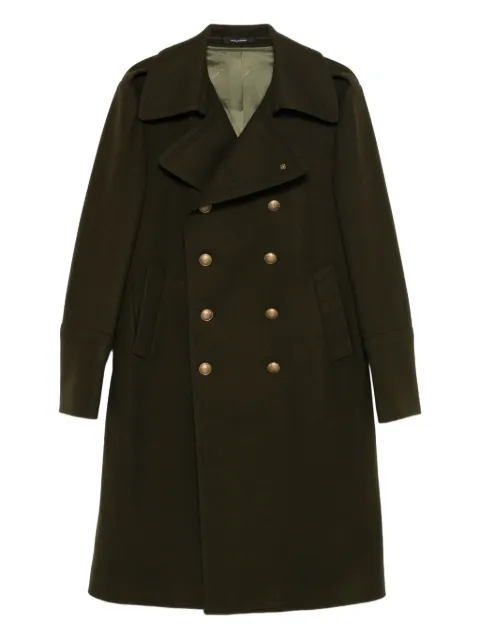 Tagliatore double-breasted button coat