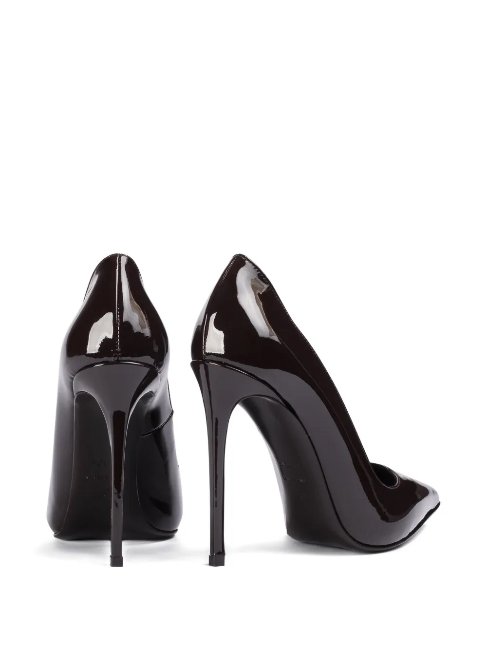 Le Silla 120mm Eva leather pointed-toe pumps Red