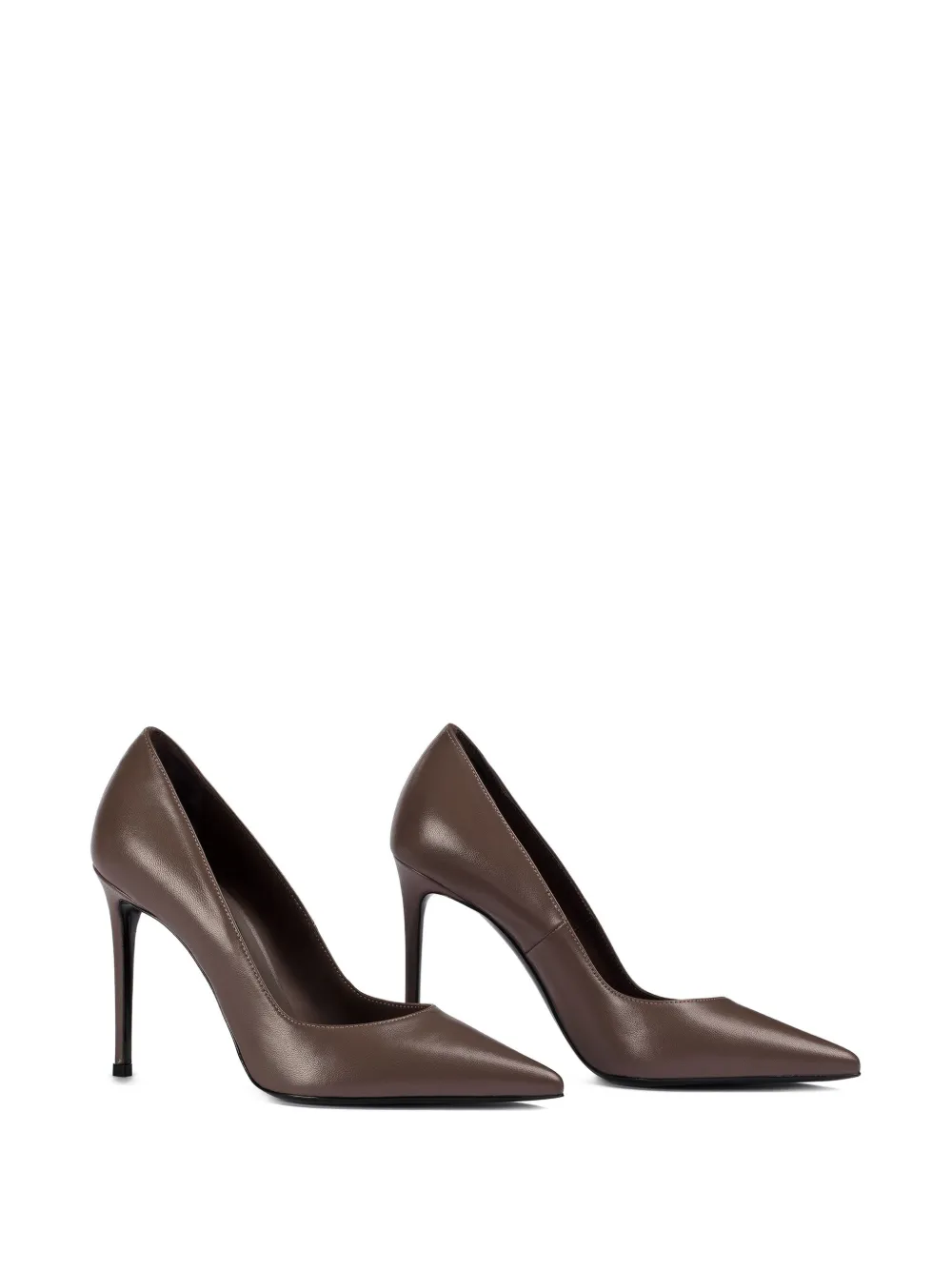 Le Silla 100mm Eva pointed-toe stiletto pumps Brown