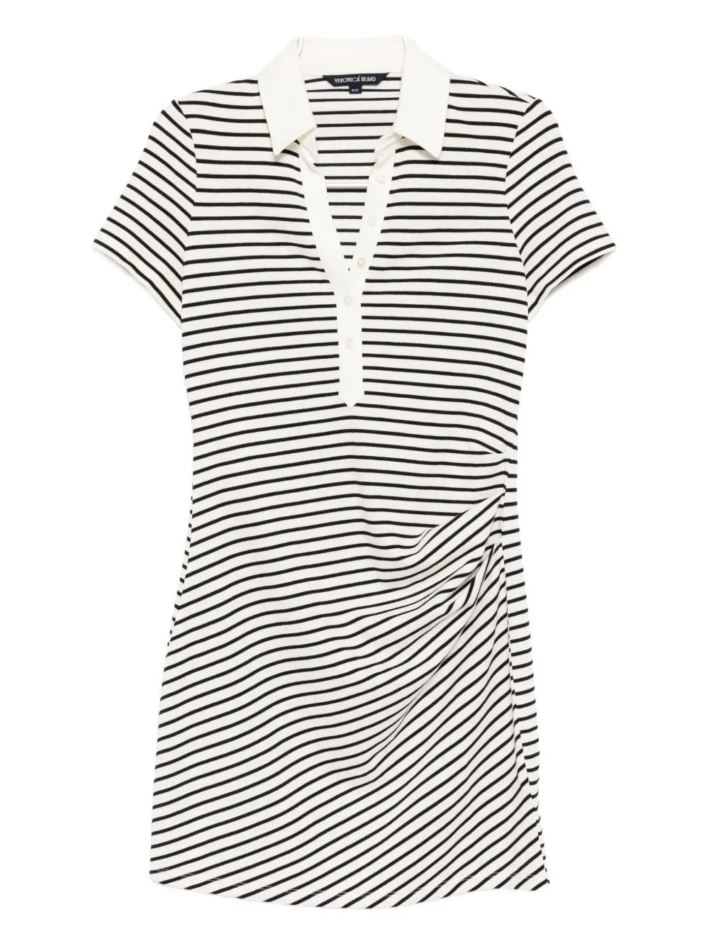 Veronica Beard Lanier striped dress Wit