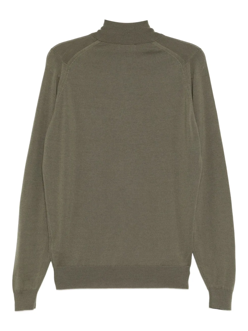 John Smedley smed knit zip jumper | Knitted Sweaters | Image 2