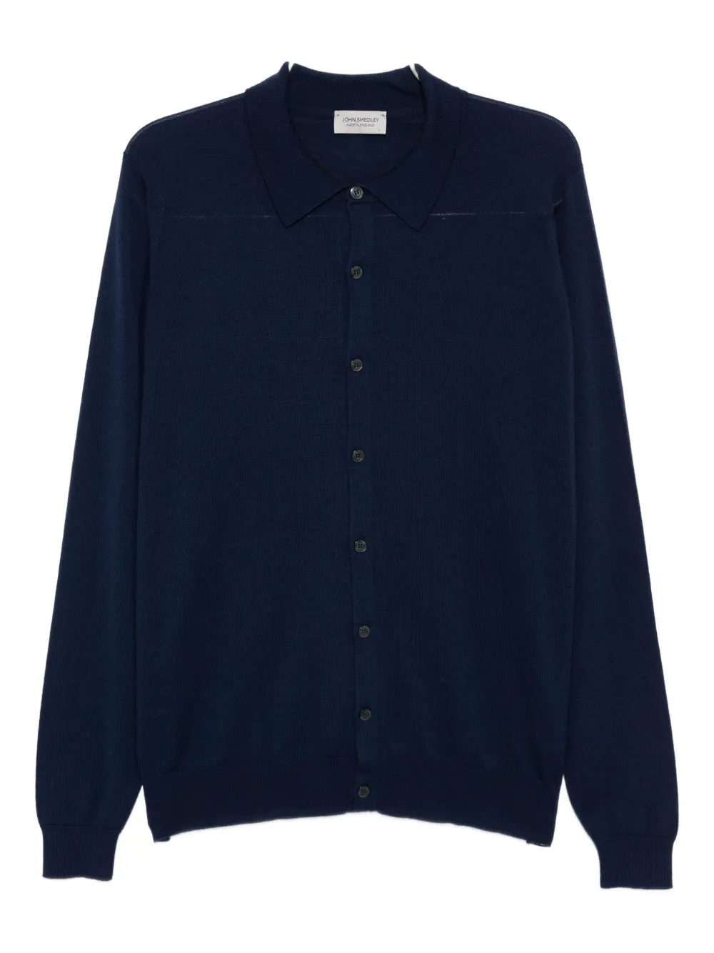 John Smedley knitted cardigan | Blue | Image 1