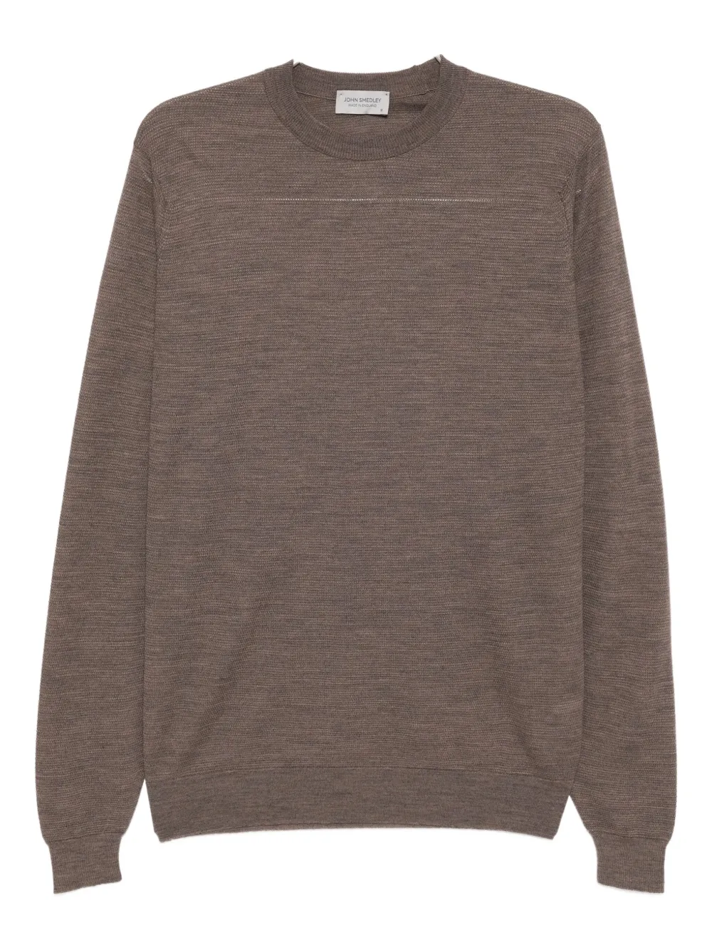 John Smedley crew neck jumper | Brown | Image 1