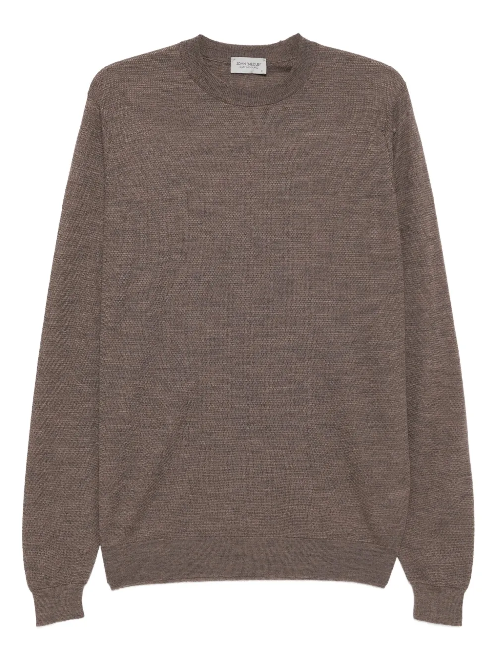 John Smedley crew neck jumper | Brown | Image 1
