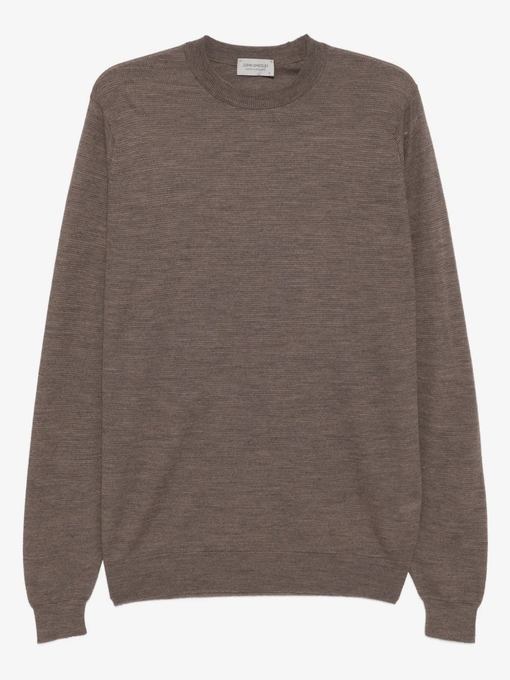 John Smedley джемпер с круглым вырезом | коричневый | Image 1