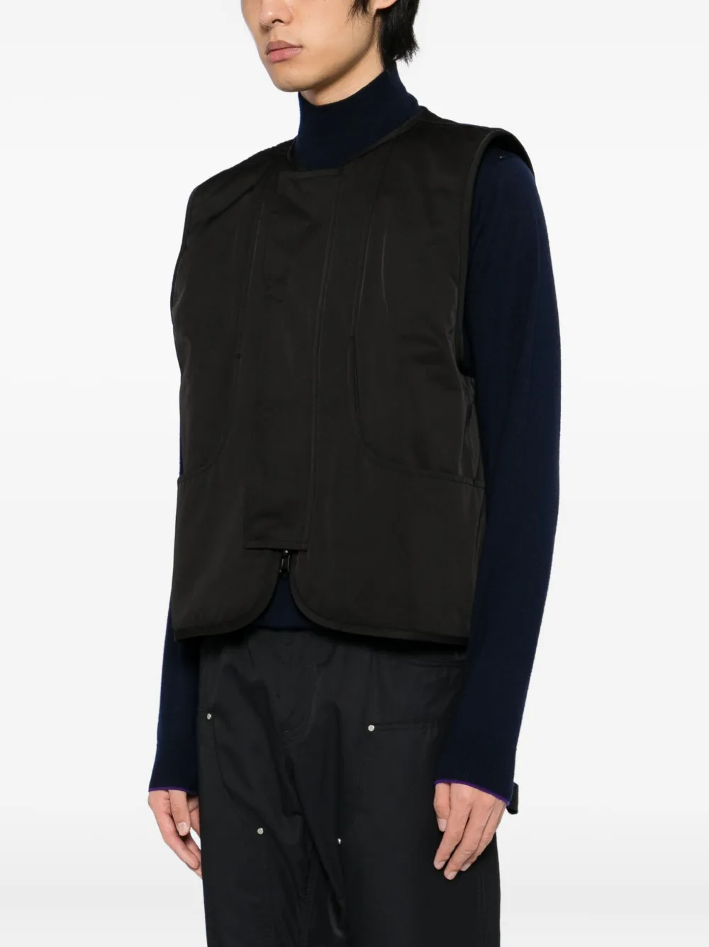 Aboutblank Wendbare Weste In Black