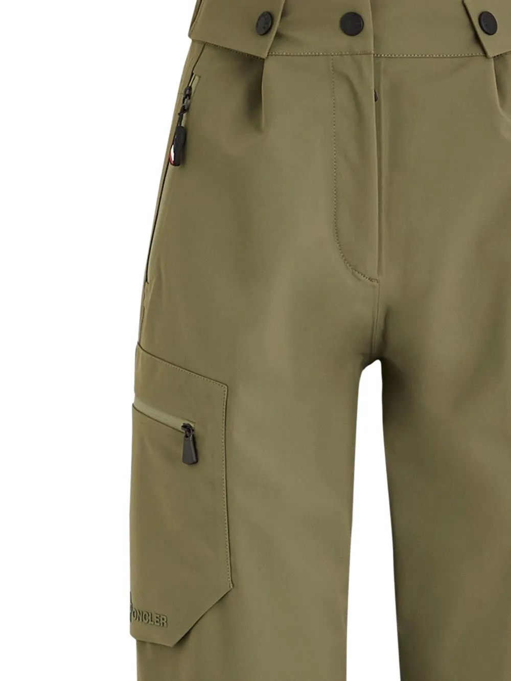 Moncler Grenoble Broek met zijzak Groen