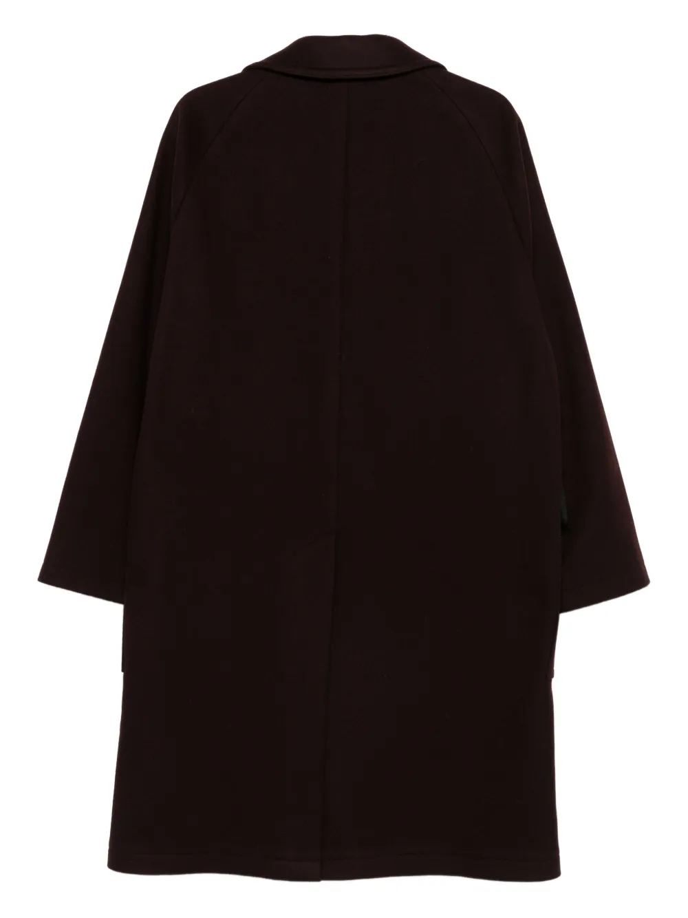 Tagliatore Single-breasted Coat In Brown
