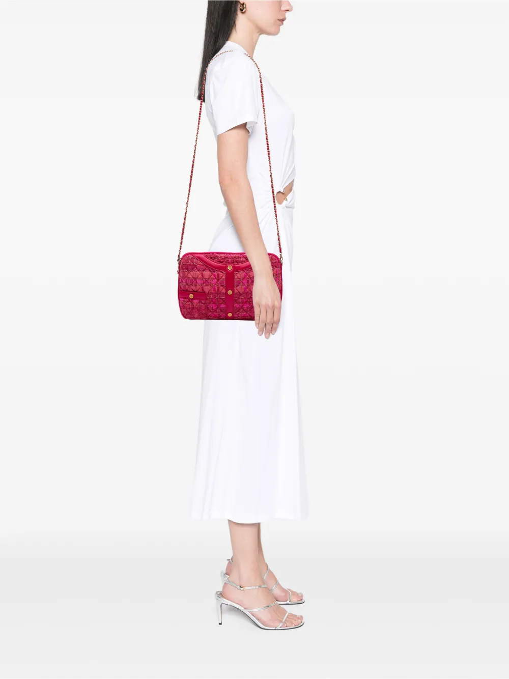 CHANEL Pre-Owned 2016-2017 Tweed Girl crossbody bag | Pre-Owned | Image 2