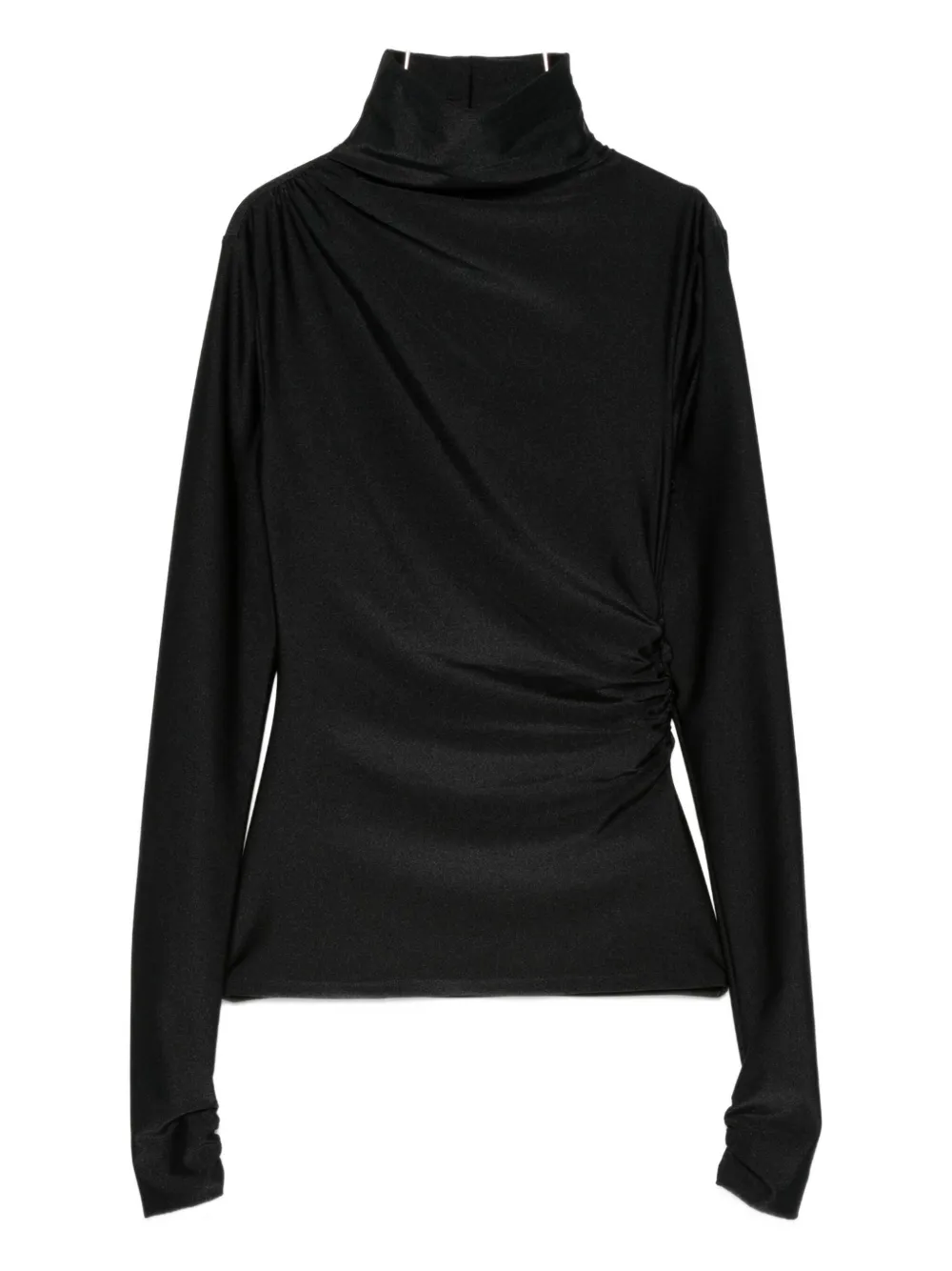 THE ANDAMANE Blouse met col Zwart