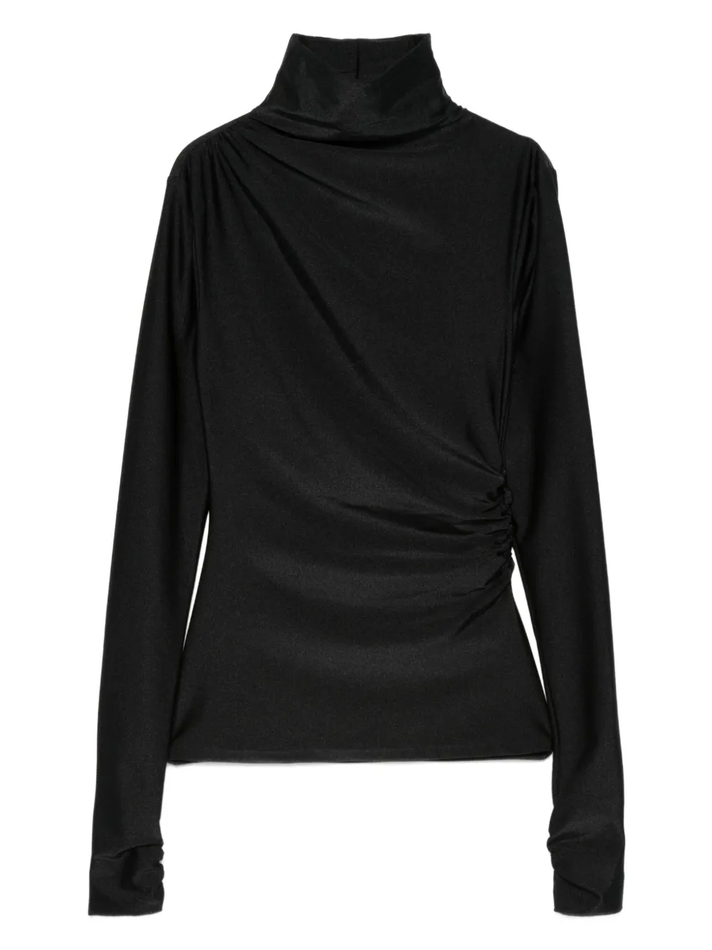 THE ANDAMANE Blouse met col Zwart