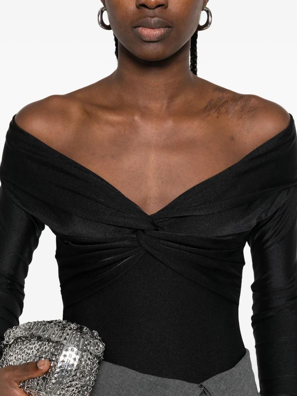 THE ANDAMANE Romper met lange mouwen Zwart