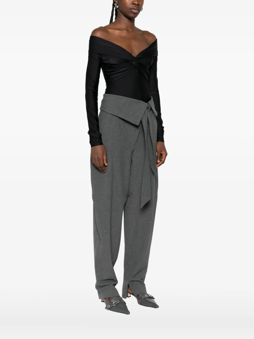 THE ANDAMANE Romper met lange mouwen Zwart