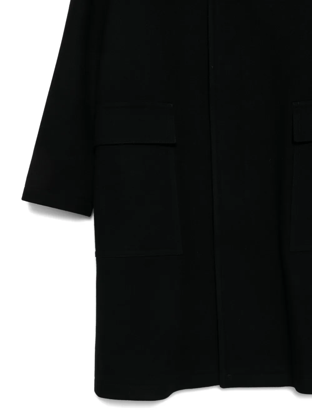 Tagliatore Single-breasted Coat In Black