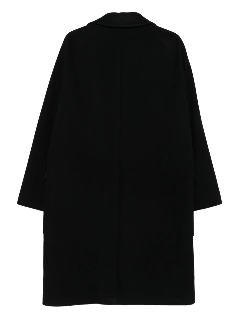 Tagliatore Single-breasted Coat In Black