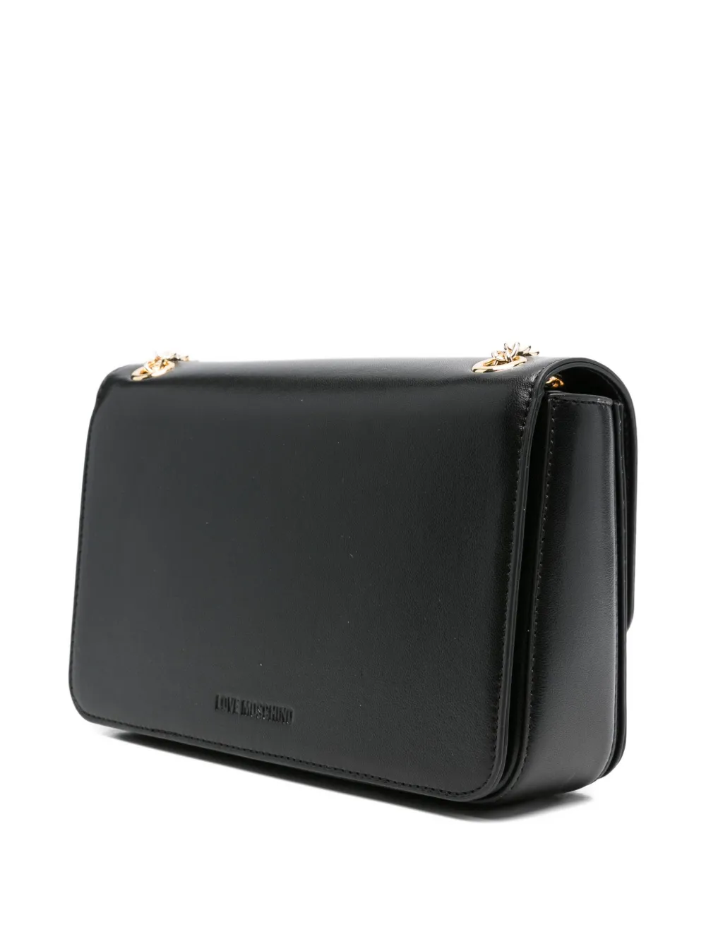 Love Moschino Crossbodytas met hartplakkaat Zwart