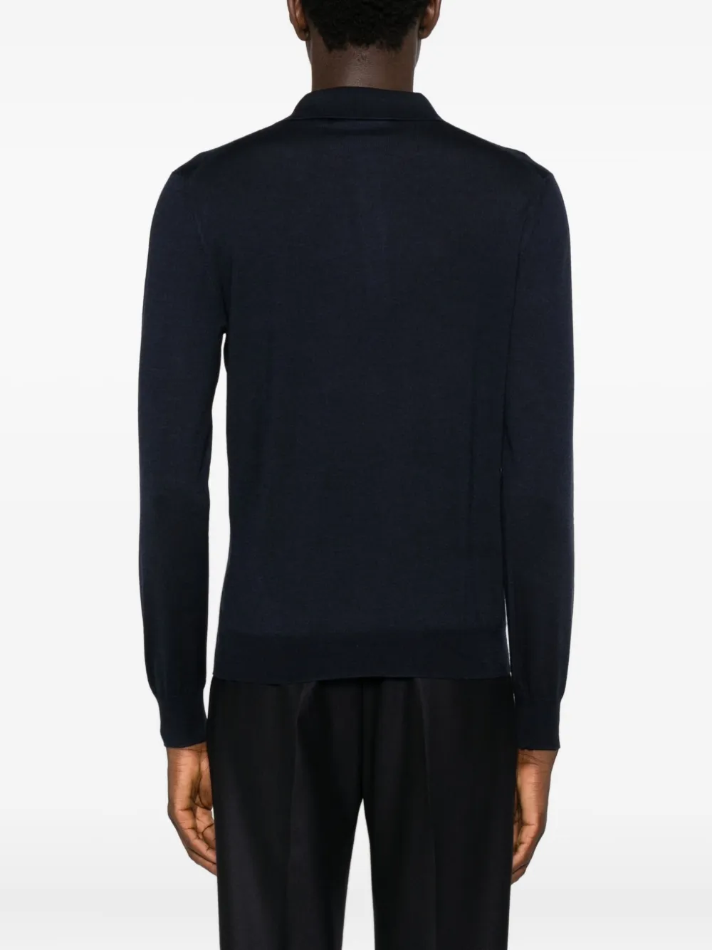 Tagliatore Palmer poloshirt Zwart