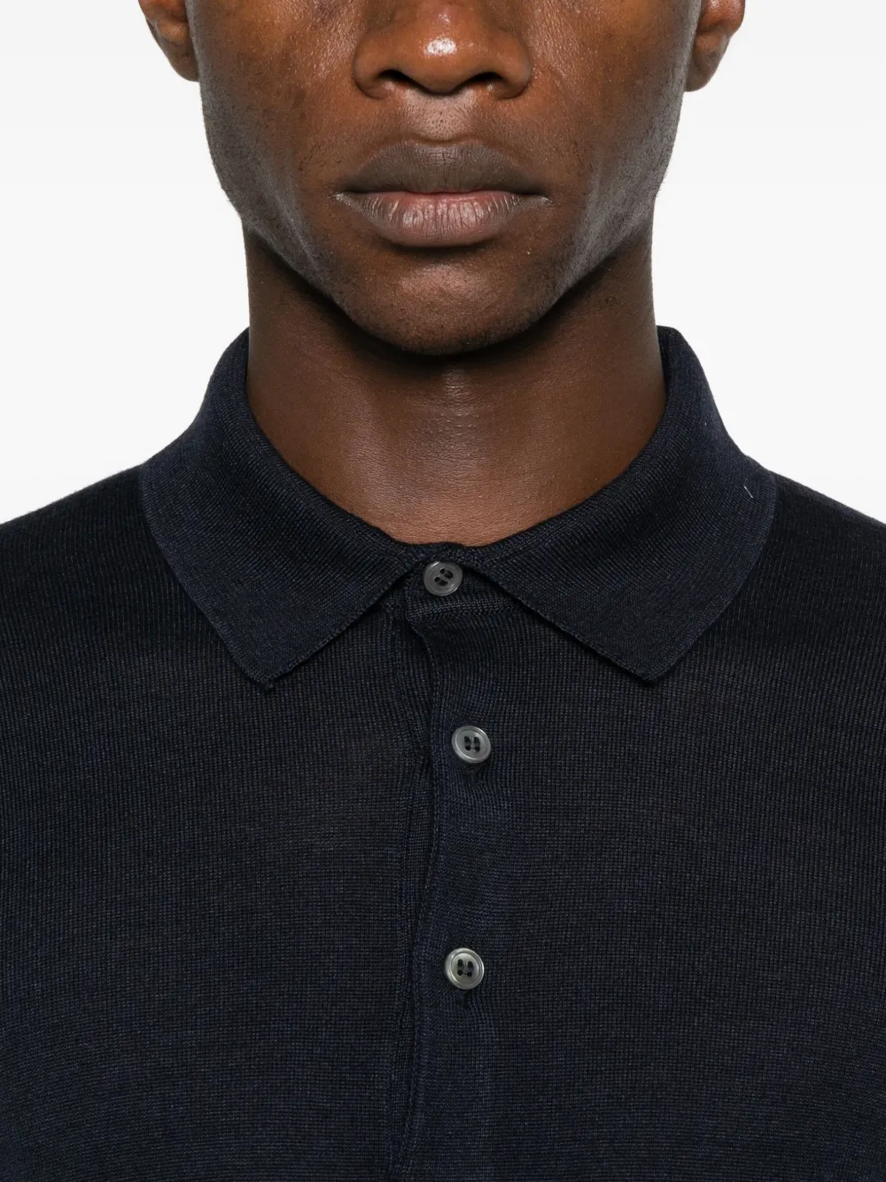 Tagliatore Palmer poloshirt Zwart