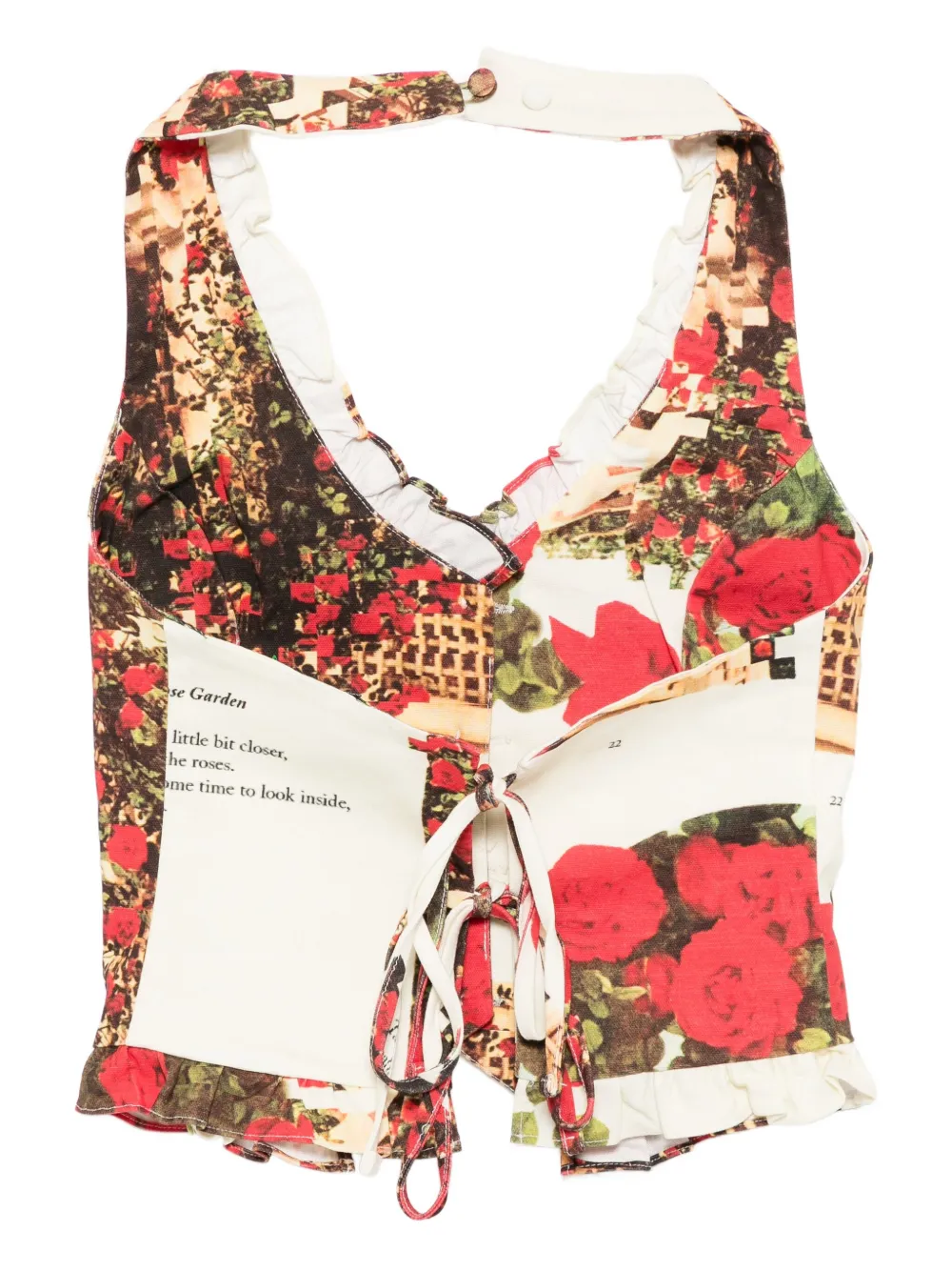House of Sunny The Rose Garden waistcoat | Waistcoats & Gilets | Image 2