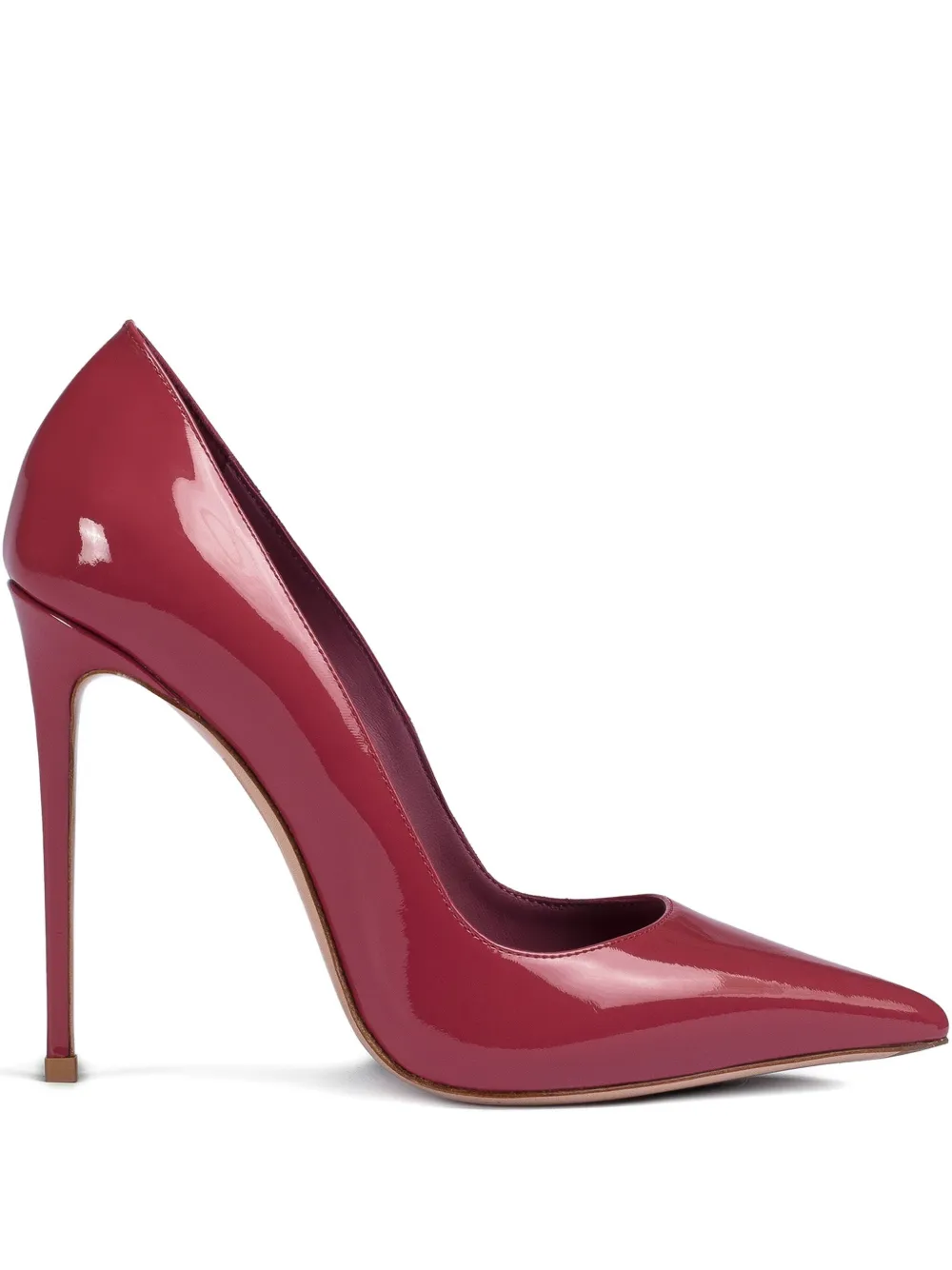Le Silla 120mm Eva patent-leather pointed-toe pumps Pink