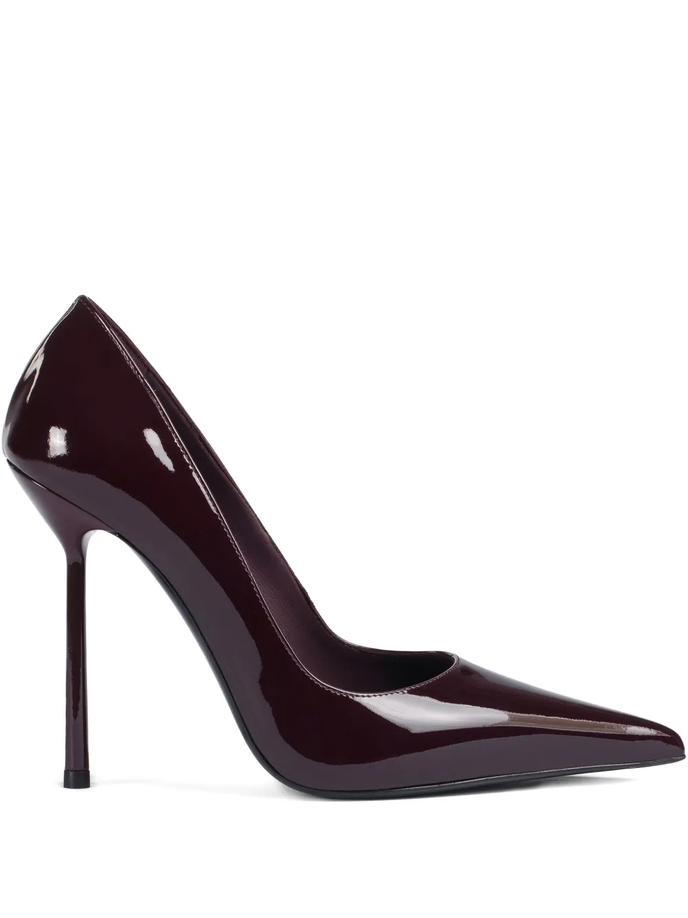 Le Silla 120mm Bella patent-leather pointed-toe pumps Red