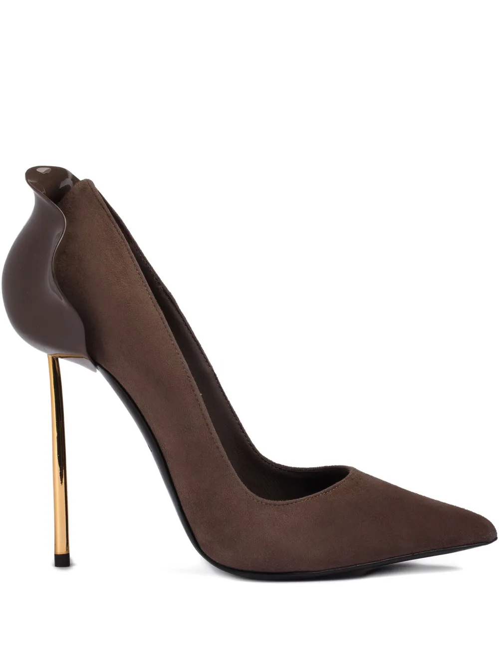 Le Silla 120mm Petalo stiletto pumps Brown
