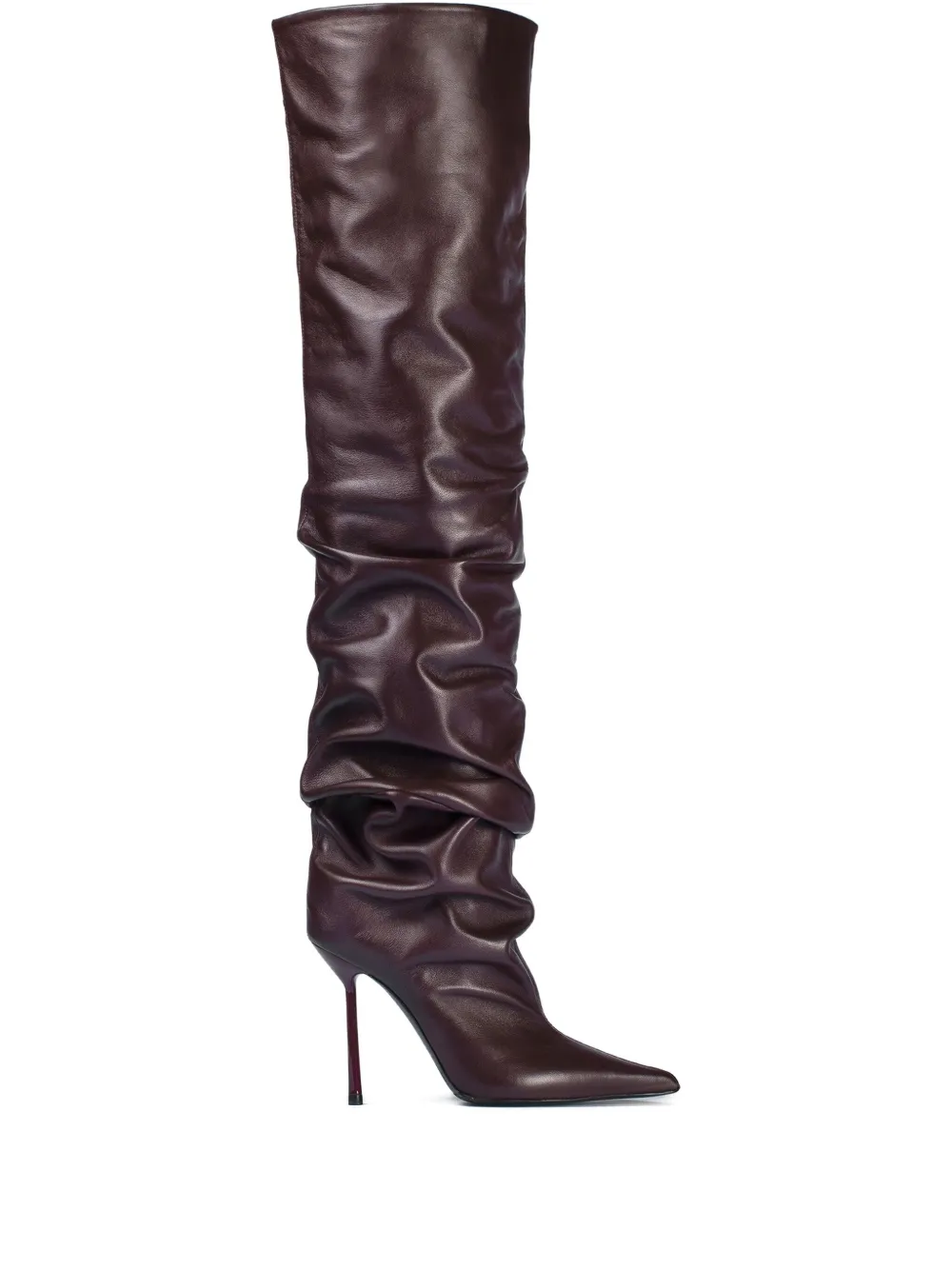 Le Silla 100mm Bella stiletto thigh-high boots Red