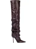 Le Silla 100mm Bella stiletto thigh-high boots - Red