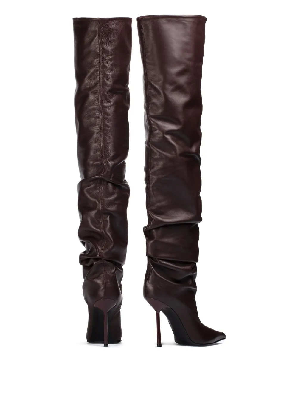 Le Silla 100mm Bella stiletto thigh-high boots Red