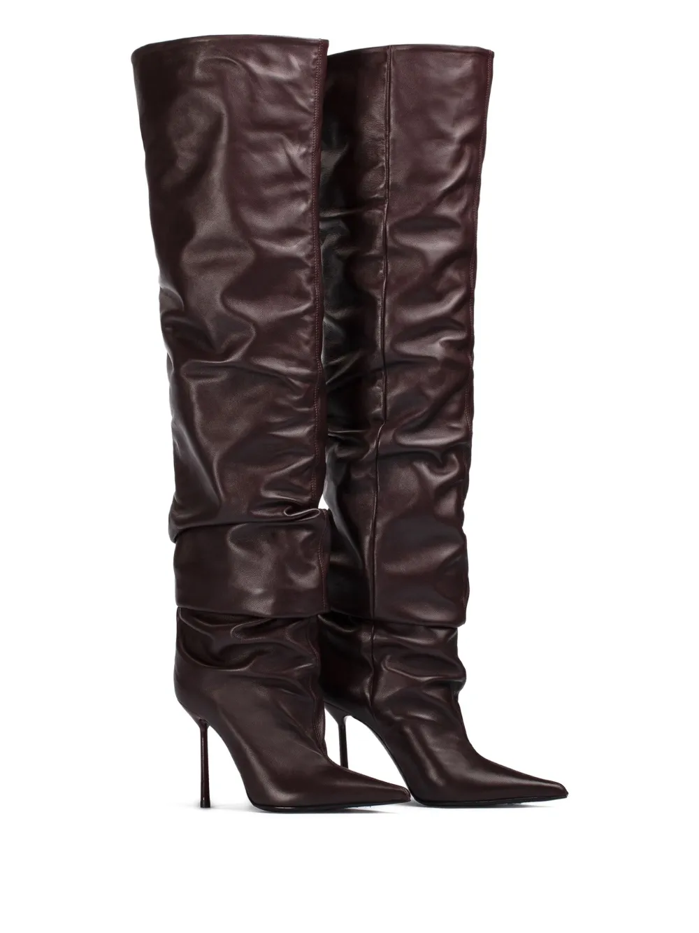 Le Silla 100mm Bella stiletto thigh-high boots Red