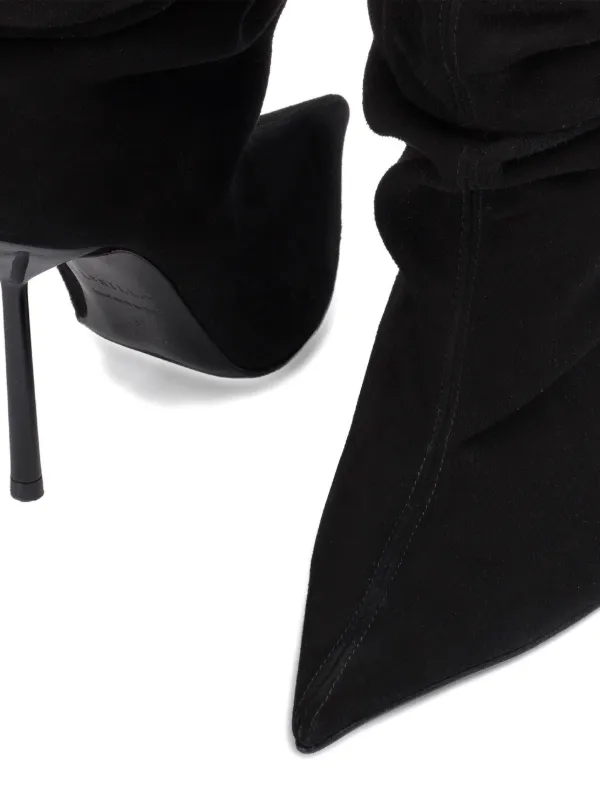 ロングブーツ LE SILLA BELLA BOOTS IN SUEDE Le Silla Bella ロングブーツ | シルバートーン | FARFETCH JP