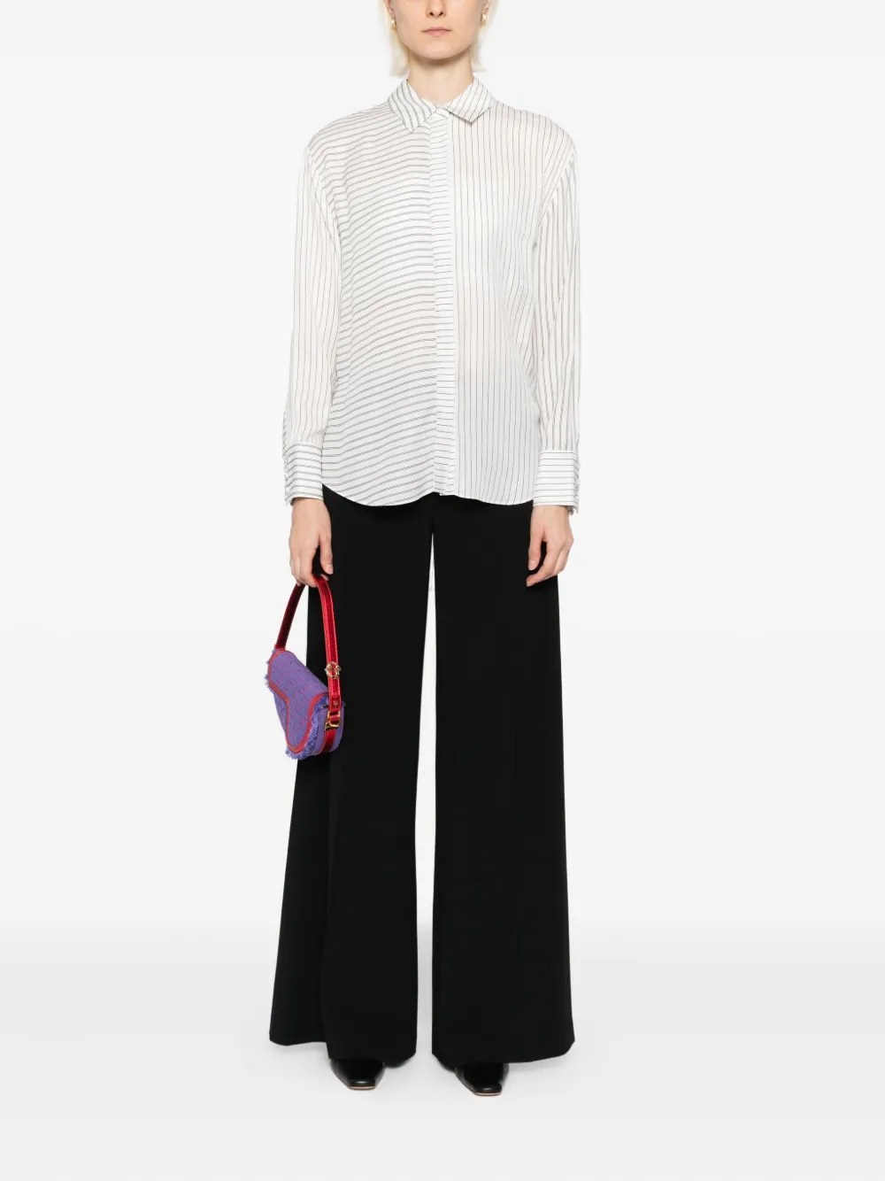 Alice + olivia Dimitra blouse - Beige
