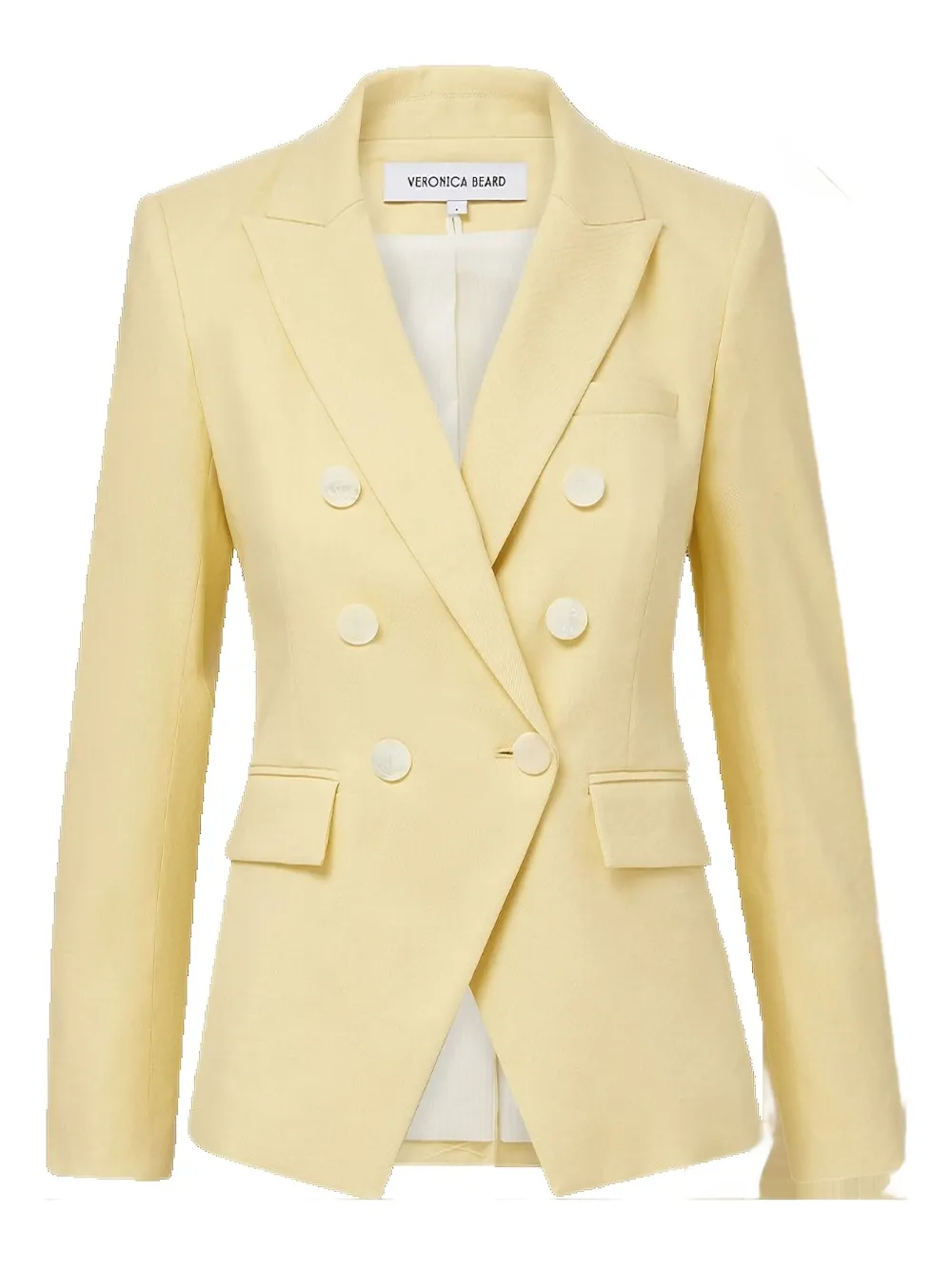 Veronica Beard Double-breasted Button Blazer