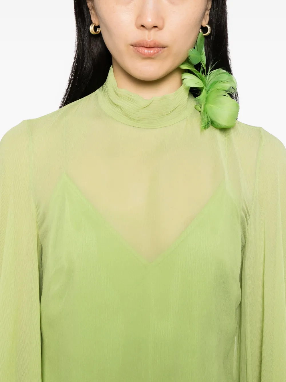 Taller Marmo Lanzarote Garden dress Groen