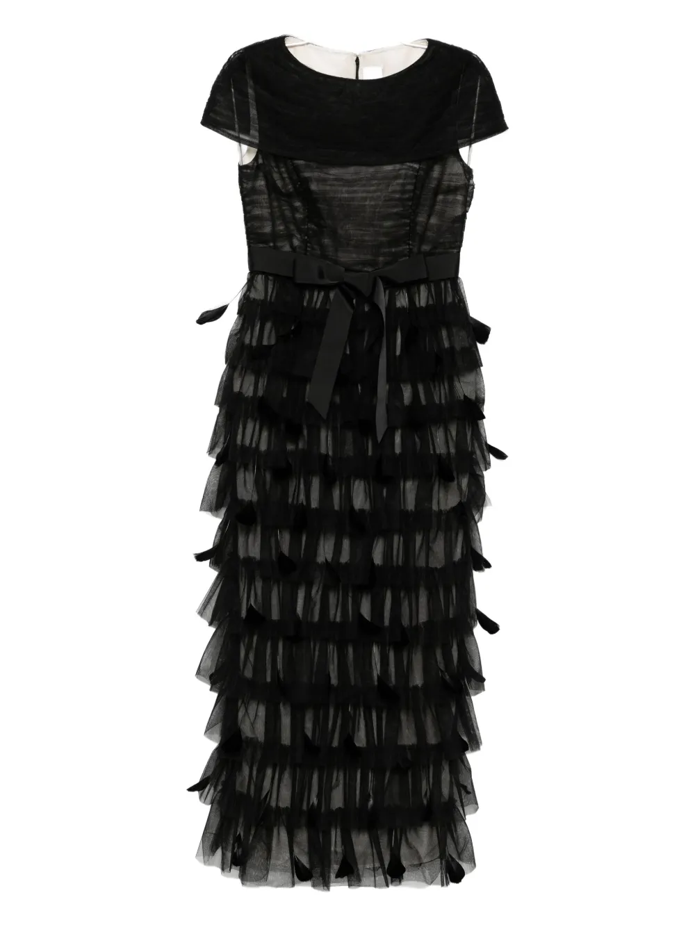 Michelle tulle feath dress