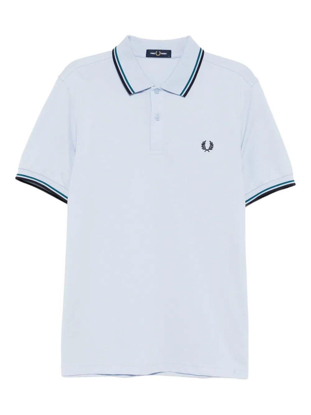 Fred Perry The Twin Tipped poloshirt Blauw