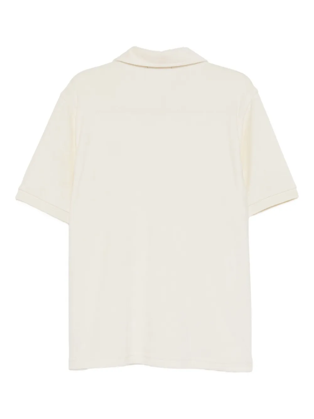 Fred Perry embroidered-logo polo shirt - Beige