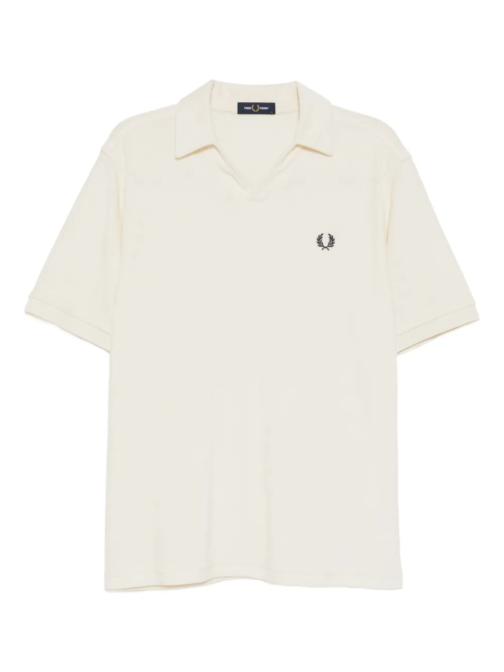 Fred Perry Poloshirt met geborduurd logo Beige