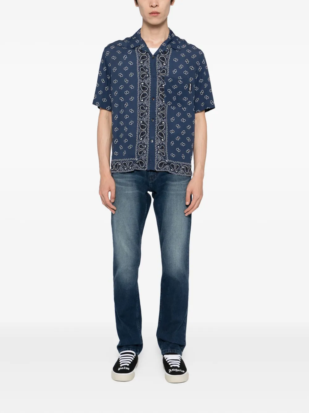 PAIGE Dfederal Helden jeans - Blauw