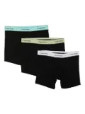 Calvin Klein logo-waistband boxers (set of three) - Black