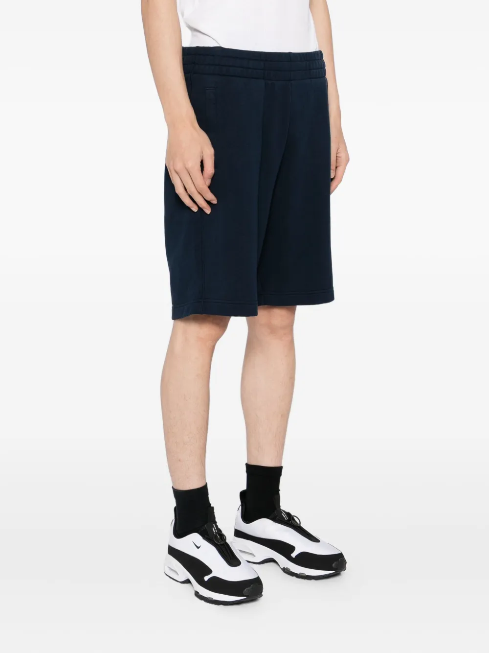 Sandbanks Logo-patch Shorts In Black