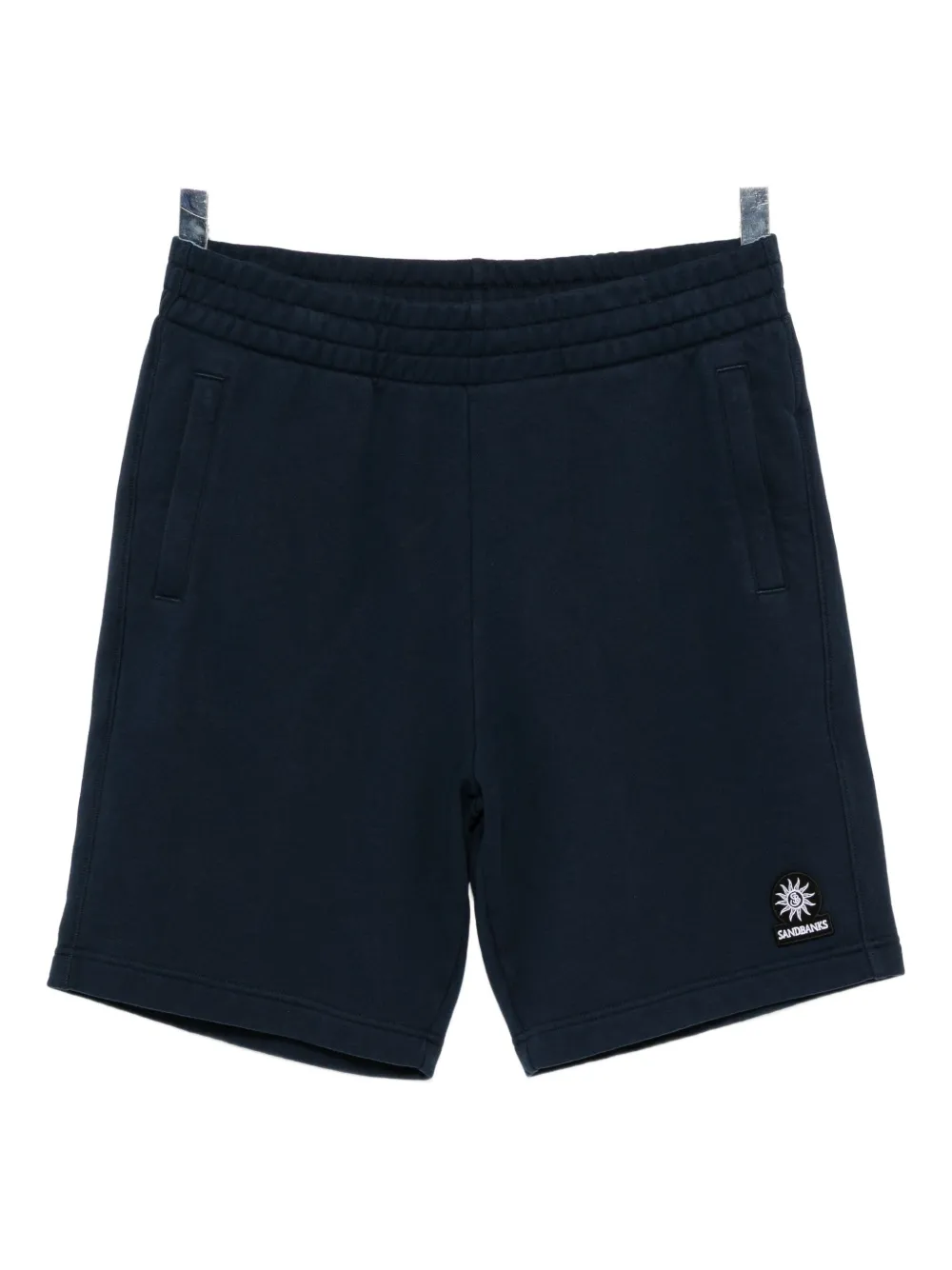 Sandbanks Logo-patch Shorts In Black