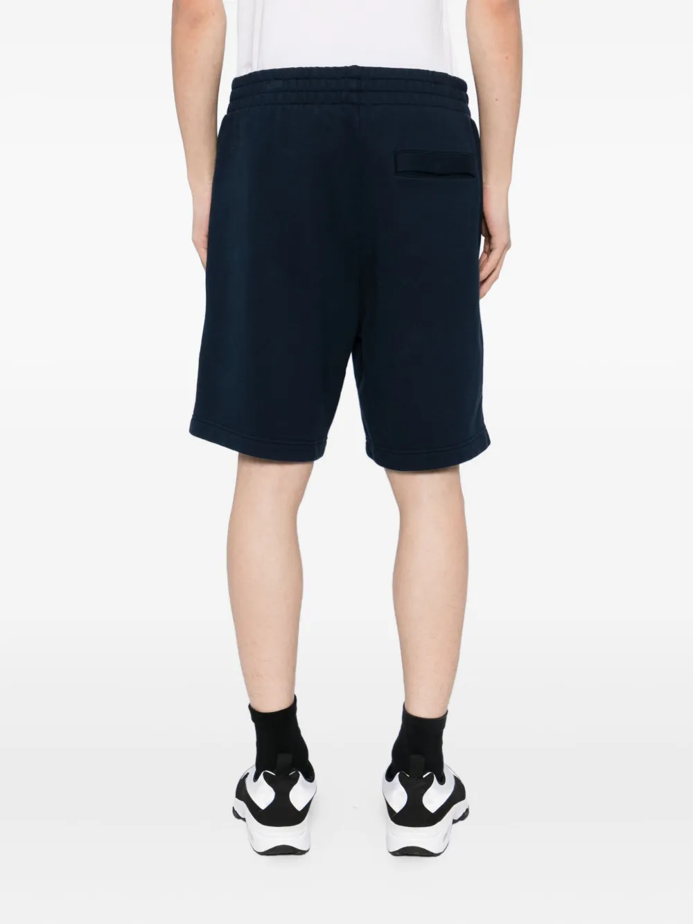 Sandbanks Logo-patch Shorts In Black