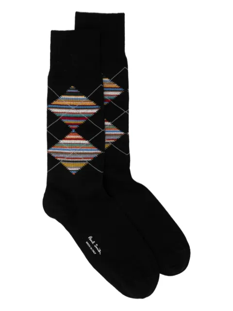 Paul Smith calcetines con motivo de rombo