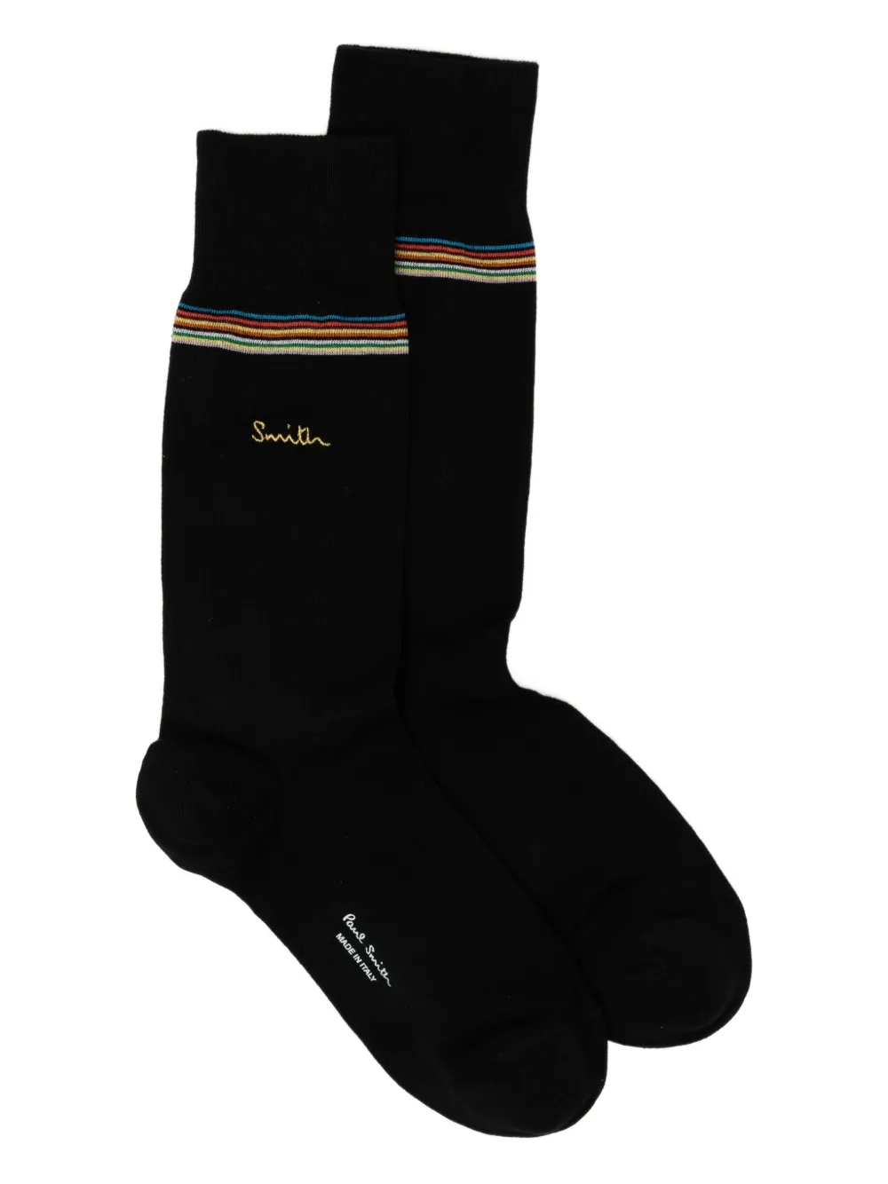 Paul Smith logo-embroidered socks | Black | Image 1