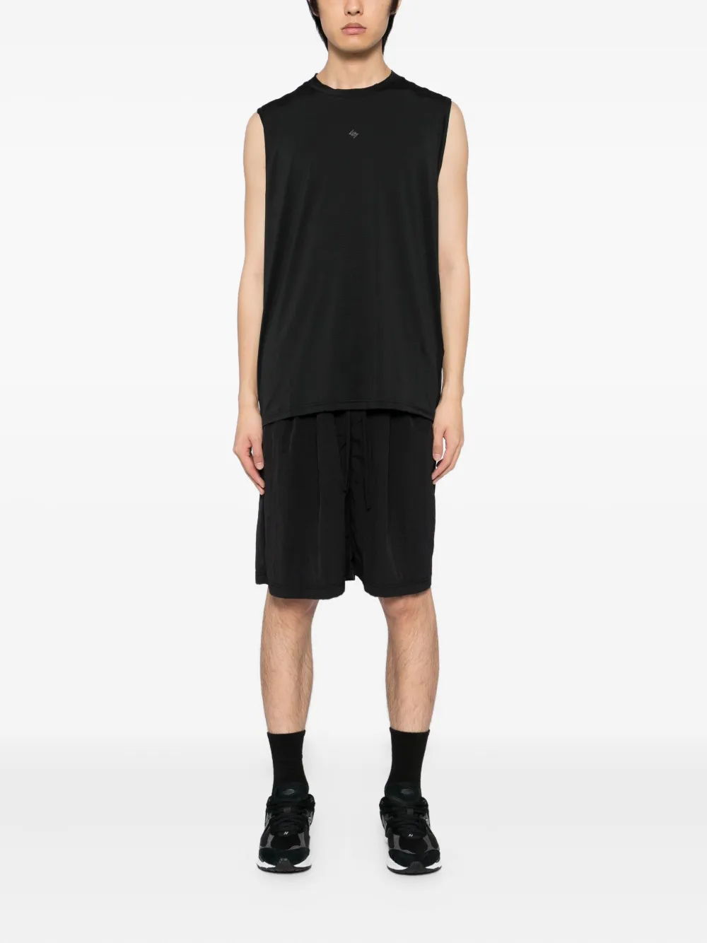 REPRESENT 247 Tanktop met logodetail - Zwart