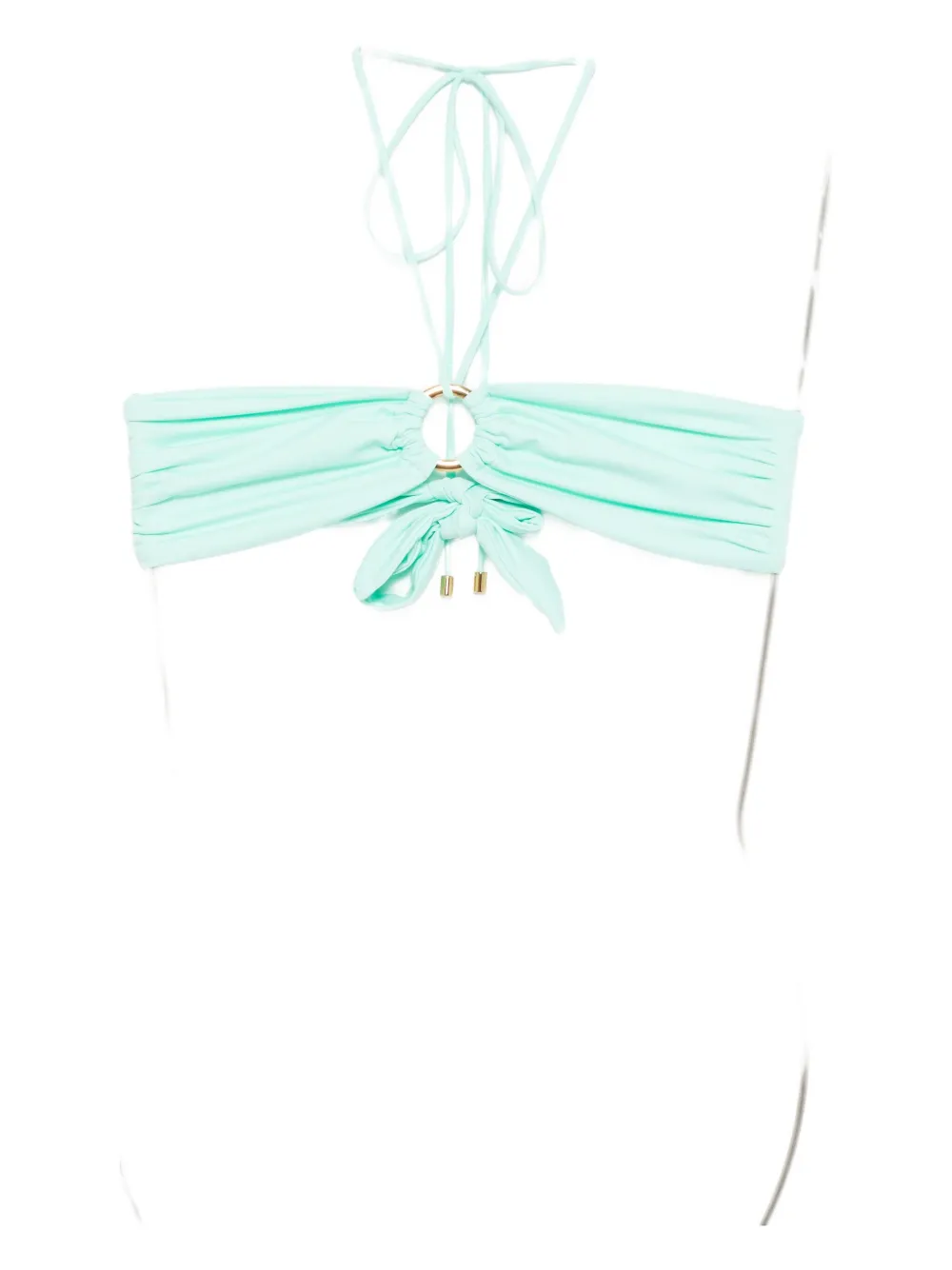 Away That Day Acapulco Bikini Top In Green